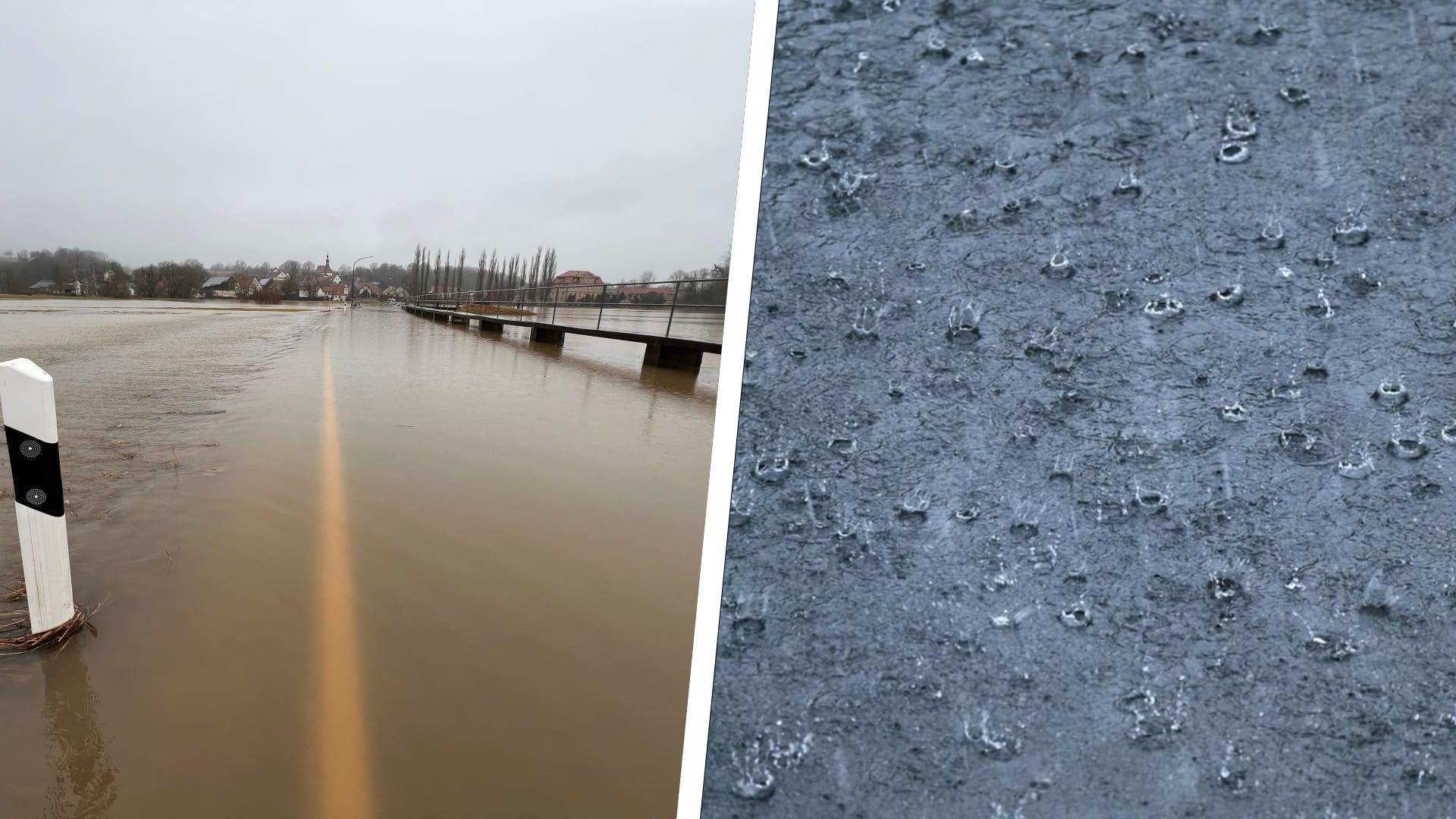 Hochwassergefahr: Der Deutsche Wetterdienst Warnt Vor Dauerregen In Franken